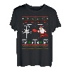 Weihnachtsmann Spielscheibe Golf Frisbee Sport Weihnachten Scheibe Golf T-Shirt