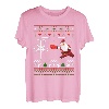 Weihnachtsmann Spielscheibe Golf Frisbee Sport Weihnachten Scheibe Golf T-Shirt