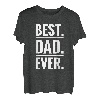 Papa Vater Spruch Lustig Vatertag Geschenk Best Dad Ever T-Shirt