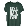 Papa Vater Spruch Lustig Vatertag Geschenk Best Dad Ever T-Shirt