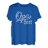 Herren Erstes Mal Opa Est 2021 Geschenk T-Shirt