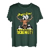 Jäger über 70. Geburtstag - Jäger Jagd Drevier 70. Ehrentag T-Shirt