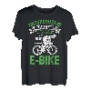 Herren E-Bike Fahrrad Alter Mann Spruch Herren Ebike Elektrofahrrad T-Shirt