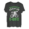 Herren E-Bike Fahrrad Alter Mann Spruch Herren Ebike Elektrofahrrad T-Shirt