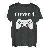 Herren Gamer Zocker Papa Vater Sohn Partnerlook Vatertag Geschenk T-Shirt