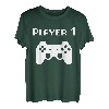 Herren Gamer Zocker Papa Vater Sohn Partnerlook Vatertag Geschenk T-Shirt
