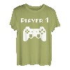 Herren Gamer Zocker Papa Vater Sohn Partnerlook Vatertag Geschenk T-Shirt
