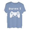 Herren Gamer Zocker Papa Vater Sohn Partnerlook Vatertag Geschenk T-Shirt