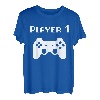 Herren Gamer Zocker Papa Vater Sohn Partnerlook Vatertag Geschenk T-Shirt