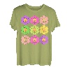 Hippie Retro Flower Power Kawaii Blumen Floral 60er 70er Jahre Tee T-Shirt