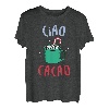 Ciao Cacao Weihnachts Warmer Schoko Drink Weihnachtsmarkt T-Shirt