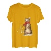 Meowy Weihnachts-Katzen Weihnachten Schnee Kätzchen lustiges Geschenk für Frauen T-Shirt
