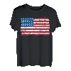 USA American Flag Distressed T-Shirt