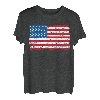 USA American Flag Distressed T-Shirt