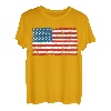 USA American Flag Distressed T-Shirt