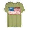 USA American Flag Distressed T-Shirt
