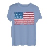 USA American Flag Distressed T-Shirt