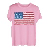 USA American Flag Distressed T-Shirt