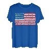 USA American Flag Distressed T-Shirt