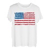 USA American Flag Distressed T-Shirt