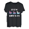 Es ist ok anders zu sein lustig Flamingo Unicorn Spruch T-Shirt