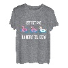 Es ist ok anders zu sein lustig Flamingo Unicorn Spruch T-Shirt