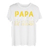 Witziges Vatertagsgeschenk Papa T-Shirt für Bollerwagen Tour T-Shirt