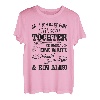 JA ICH HABE EINE HÜBSCHE TOCHTER ICH HABE AUCH EINE WAFFE T-Shirt