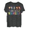 Funny Dare To Be Yourself Autism Awareness Superhelden Monat T-Shirt