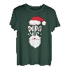 Herren Santa Vater Papa Claus Nikolaus Weihnachten Weihnachts T-Shirt