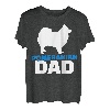 Pomeranian Zwergspitz Papa T-Shirt