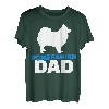 Pomeranian Zwergspitz Papa T-Shirt