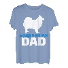 Pomeranian Zwergspitz Papa T-Shirt