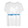 Pomeranian Zwergspitz Papa T-Shirt
