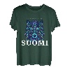 Finnland Wolf bunt Suomi T-Shirt