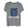 Finnland Wolf bunt Suomi T-Shirt