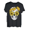Totenkopf Sonnenblumen Hemd, niedlich, Blumen motiv T-Shirt
