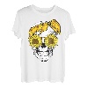 Totenkopf Sonnenblumen Hemd, niedlich, Blumen motiv T-Shirt