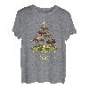 Elch-Lichter für Weihnachtsbaum, Elch-Liebhaber T-Shirt