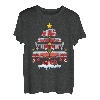 Feuerwehrmann Weihnachten Pyjama Feuerwehrauto Lustiges Feuerwehrmann Geschenk T-Shirt