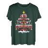 Feuerwehrmann Weihnachten Pyjama Feuerwehrauto Lustiges Feuerwehrmann Geschenk T-Shirt