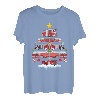 Feuerwehrmann Weihnachten Pyjama Feuerwehrauto Lustiges Feuerwehrmann Geschenk T-Shirt