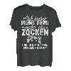 Herren Gamer Ehemann Lustige Sprüche Konsole Gaming PC Zocker T-Shirt