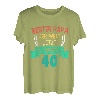 Bester Papa der Welt in Version 40 Geburtstag Papa T-Shirt