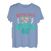 Bester Papa der Welt in Version 40 Geburtstag Papa T-Shirt