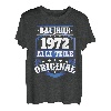 Baujahr 1972 Geschenk Geburtstag Shirt Jahrgang 72