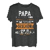 lustiges Vatertagsgeschenk Für den besten Vater & Großvater T-Shirt
