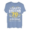 Herren Dartpfeile zum 70. Geburtstag, 70 Jahre T-Shirt