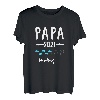 Papa 2021 Werdender Vater Eltern Schwangerschaft Geschenk T-Shirt