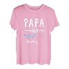 Papa 2021 Werdender Vater Eltern Schwangerschaft Geschenk T-Shirt